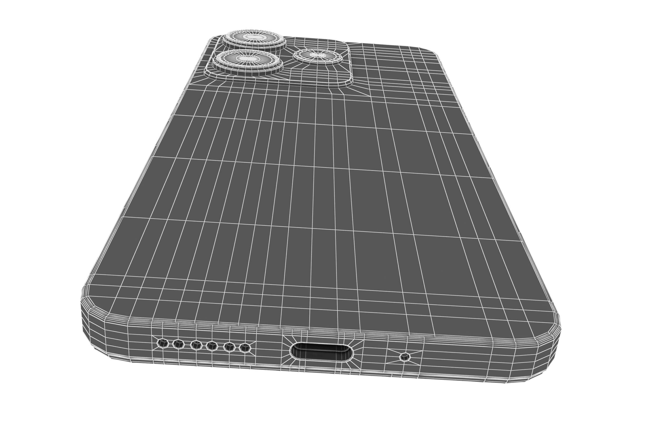 Xiaomi Redmi 13x Gold 3D model_21