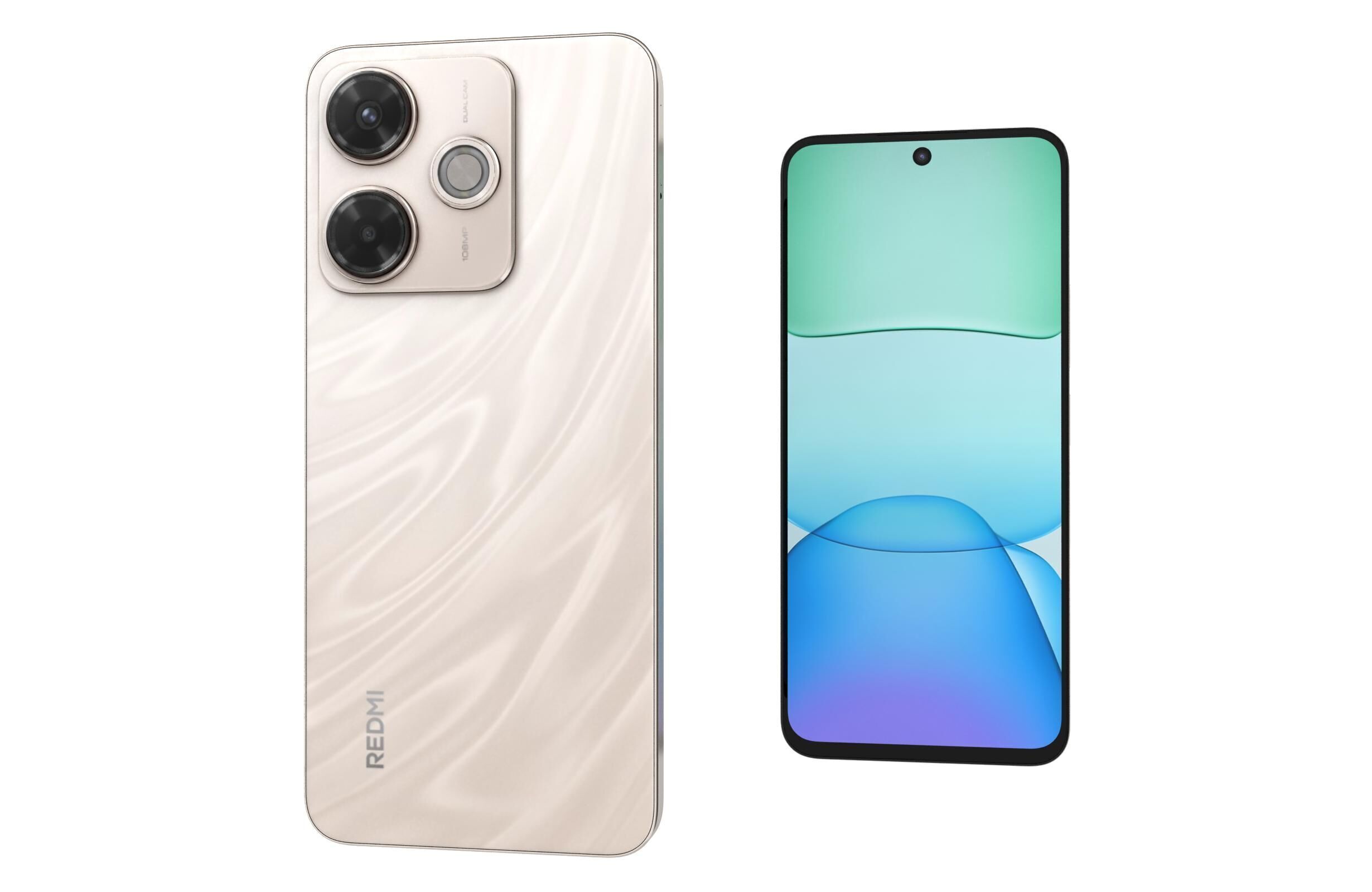 Xiaomi Redmi 13x Gold 3D model_7