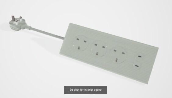 49 High Quality Home Interior Design Pieces 3D Model Collection_31