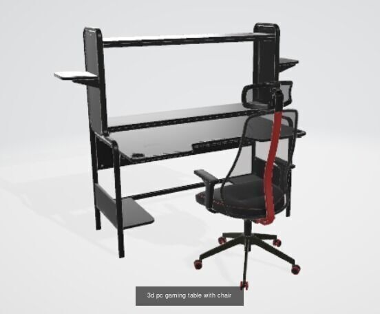 49 High Quality Home Interior Design Pieces 3D Model Collection_12