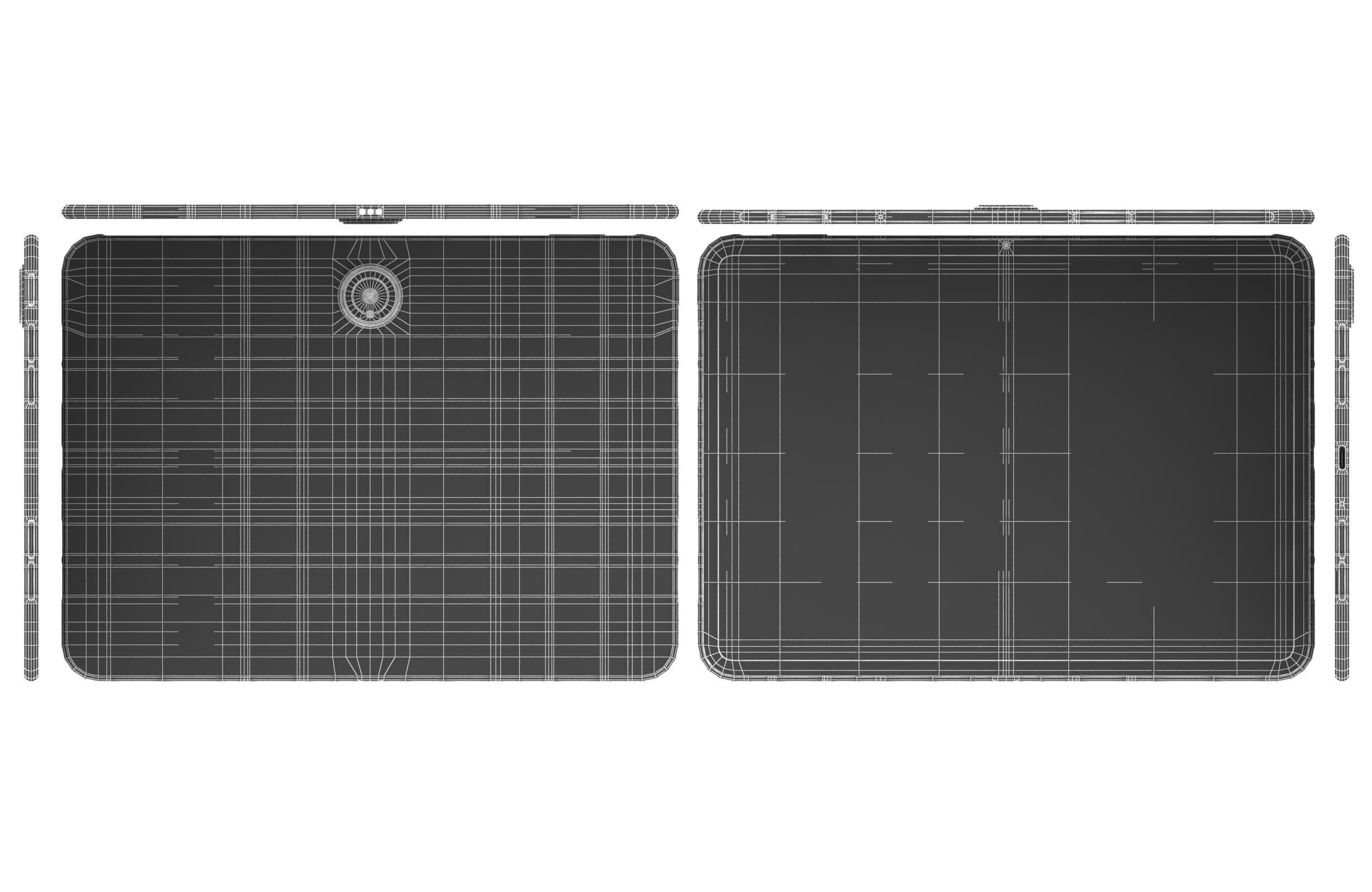 OnePlus Pad Pro Black And Green 3D model_11