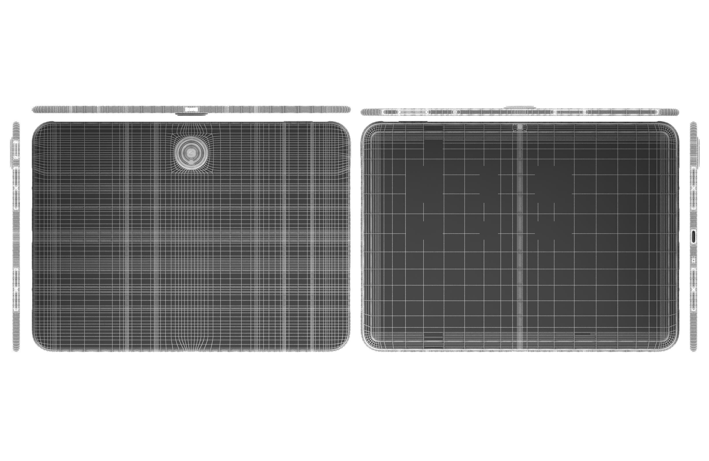 OnePlus Pad Pro Black And Green 3D model_12