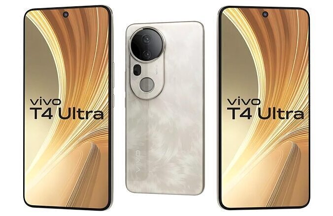 Vivo T4 Ultra Phoenix Gold 3D model
