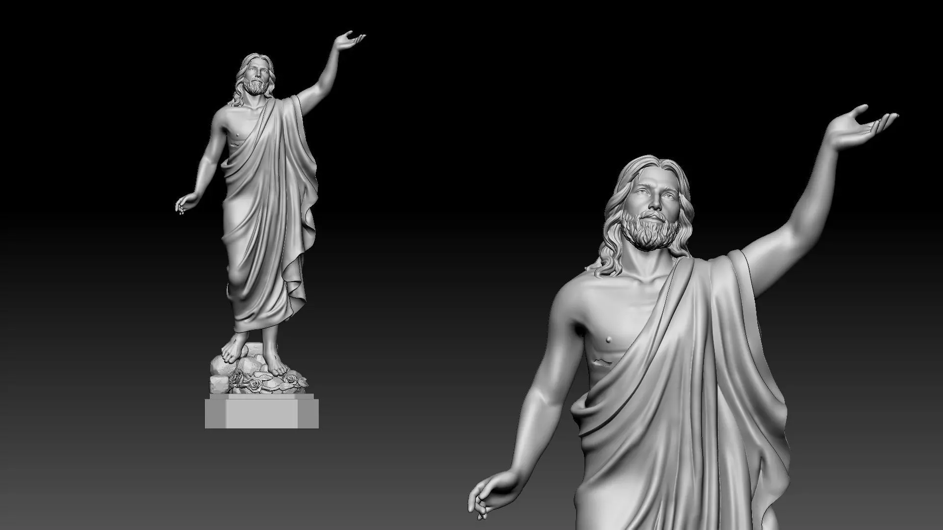 Jesus Christ 3D print model