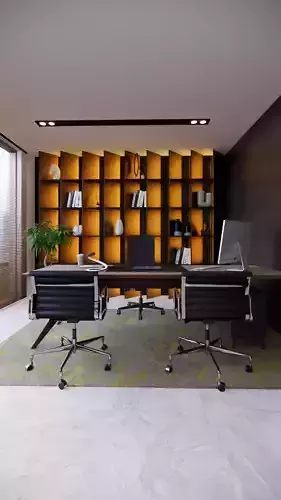 5 OFFICE SCENE BUNDLE