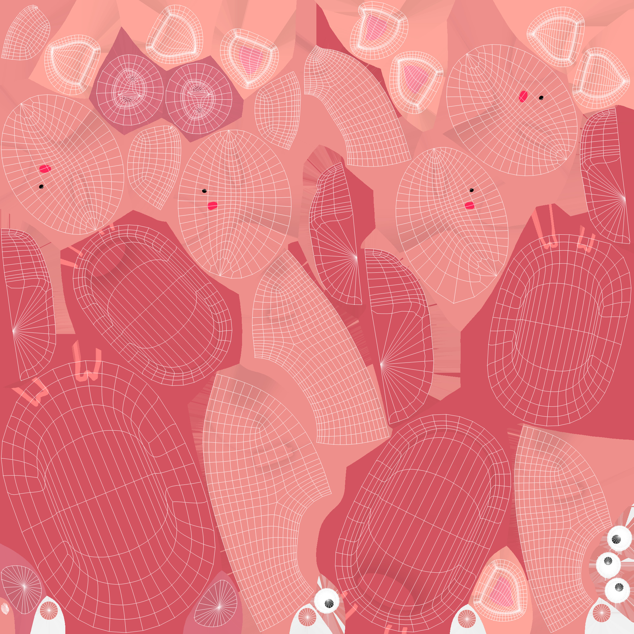 Low-Poly Pig Slippers Low-poly 3D model_8