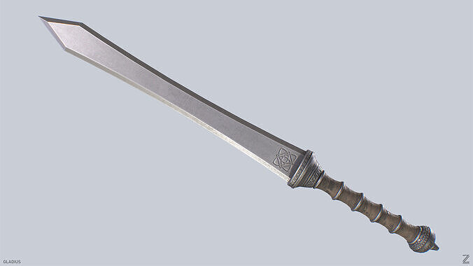 Gladius Low-poly 3D model