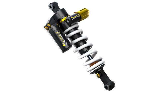Touratech Suspension Low-poly 3D model