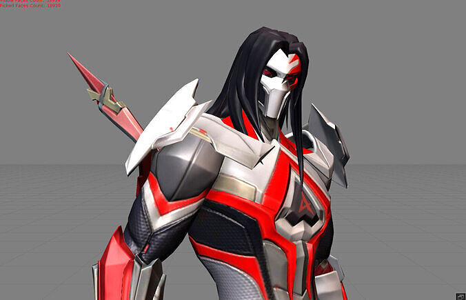 Moskov Doom Incarnate Low-poly 3D model