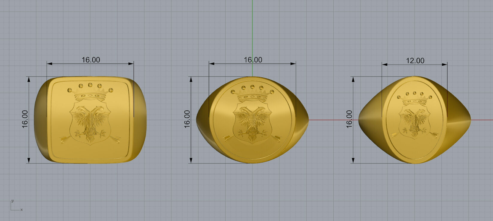 Velmorath Crest 3D print model_8