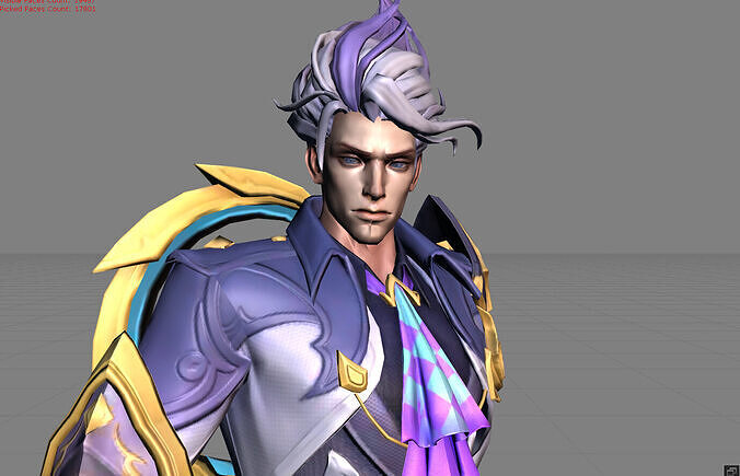 Natan Temporal Vortex Low-poly 3D model