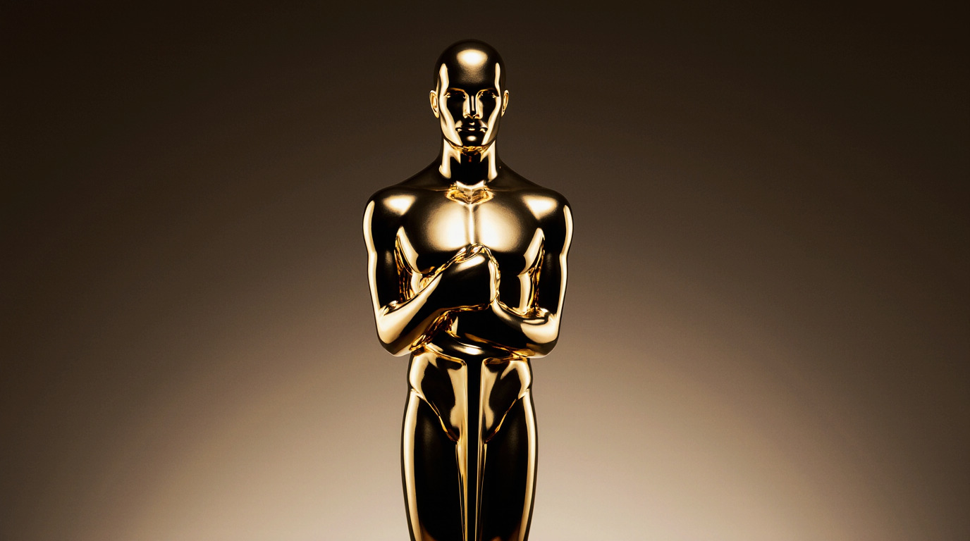 Oscar Award Statue High-Quality 3D Model Low-poly 3D model_11