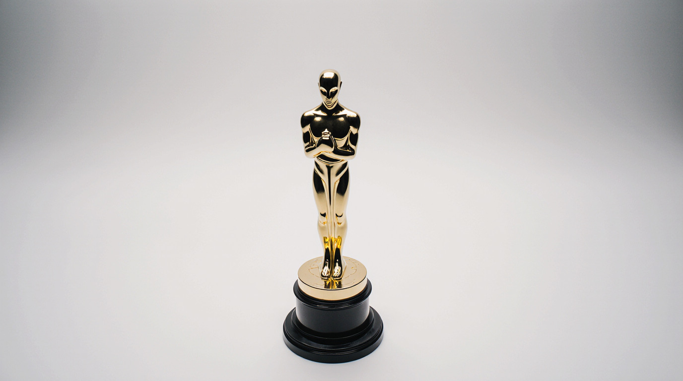 Oscar Award Statue High-Quality 3D Model Low-poly 3D model_10