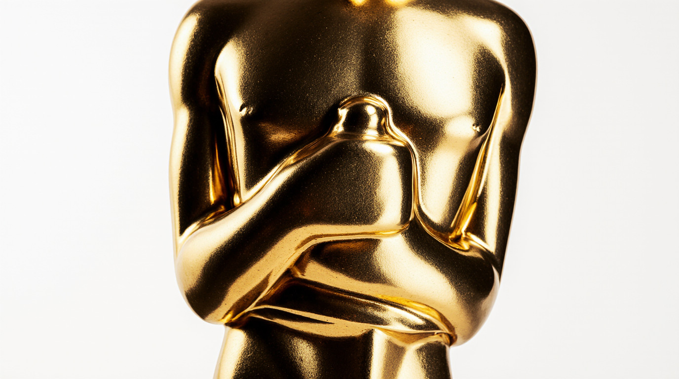 Oscar Award Statue High-Quality 3D Model Low-poly 3D model_6