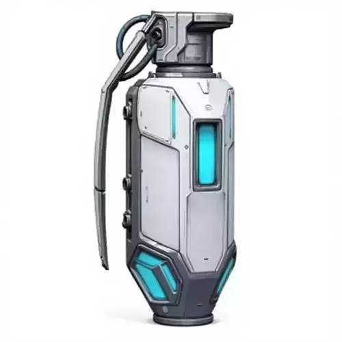 sci-fi grenade  3D print model