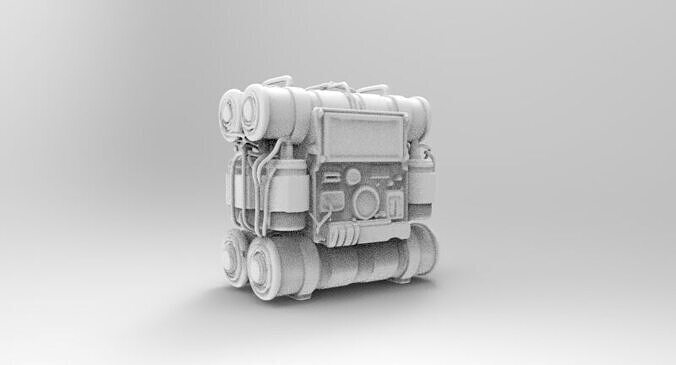 sci-fi TNT 3D print model