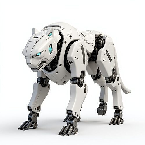 tiger robotic  3D print model