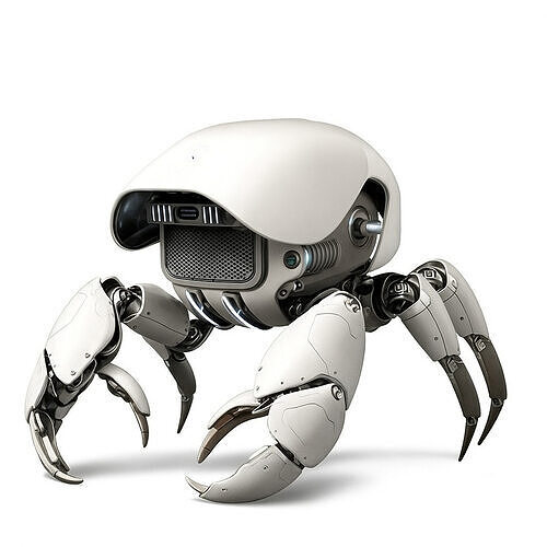 crab robotic 3D print model
