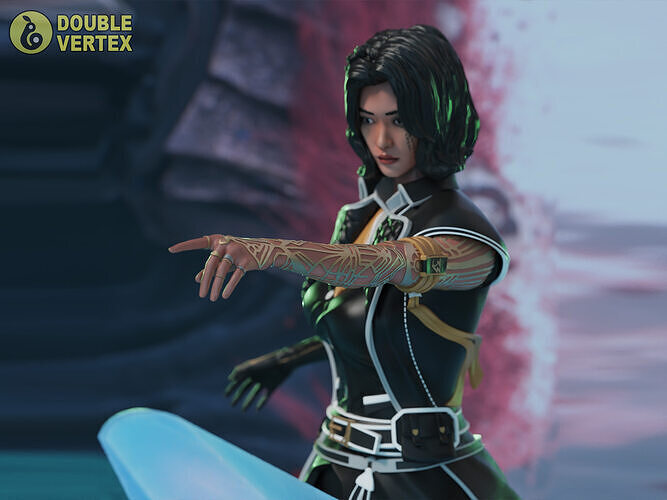 Lune - Clair Obscur Expedition 33 Game Figure 3D print model
