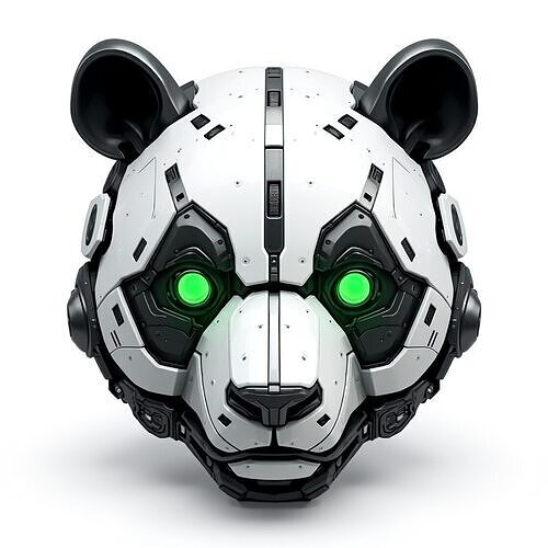 panda robotic 3D print model