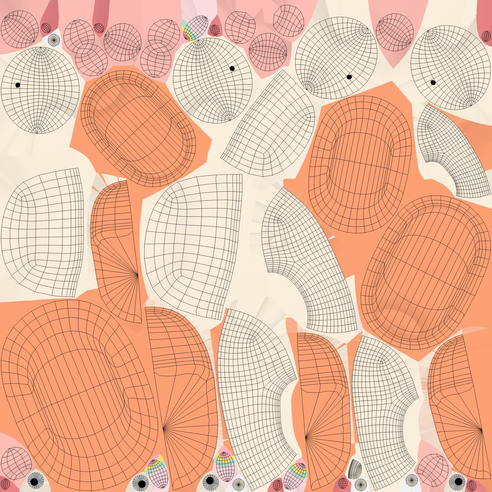 Low-Poly Unicorn Slippers Low-poly 3D model_8