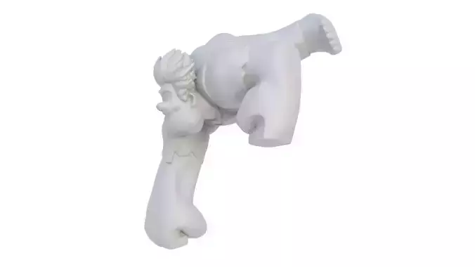 Cartoon character Ralph 04 3D model