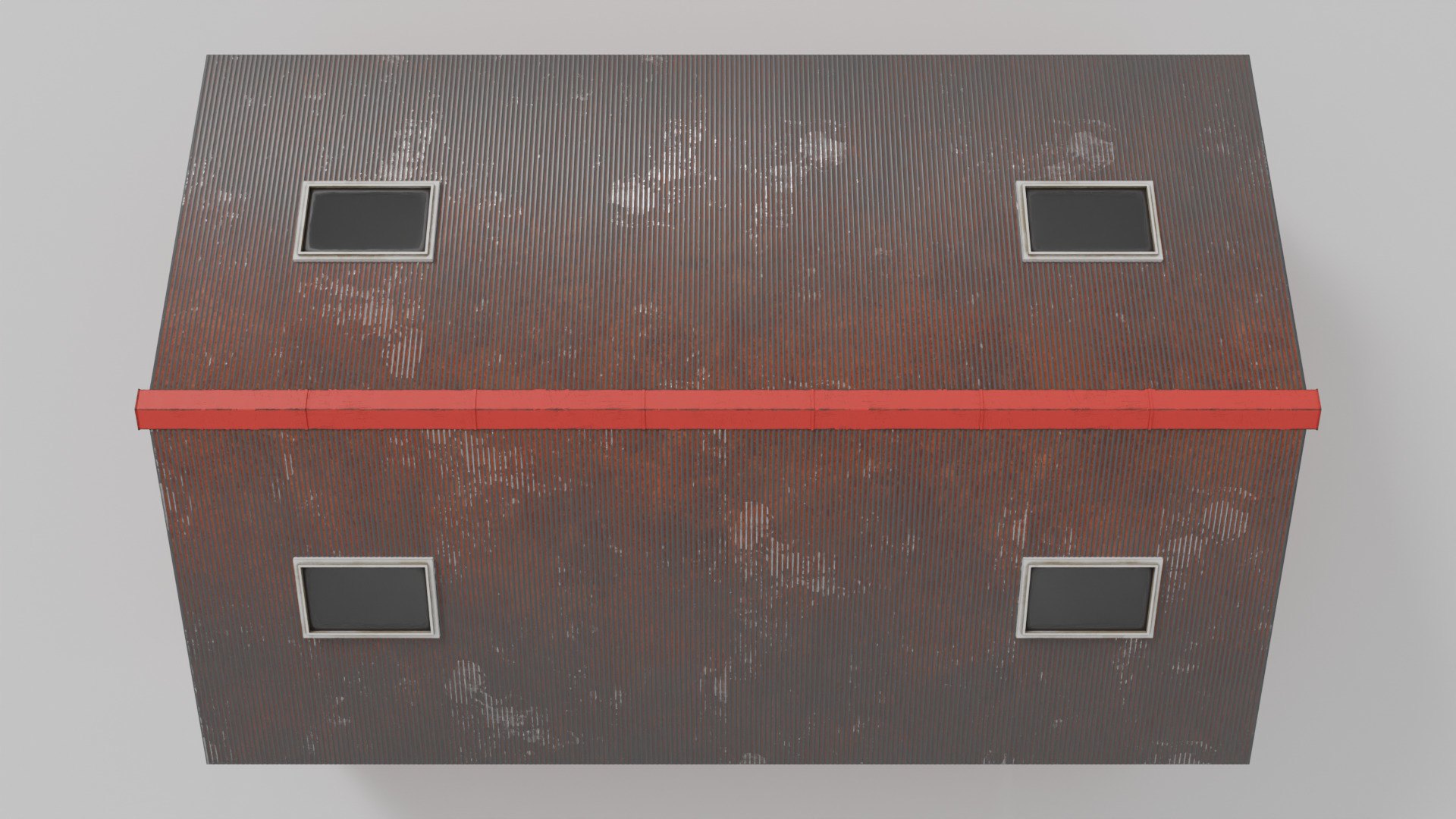 Rural Industrial Structures Pack Low-poly 3D model_12