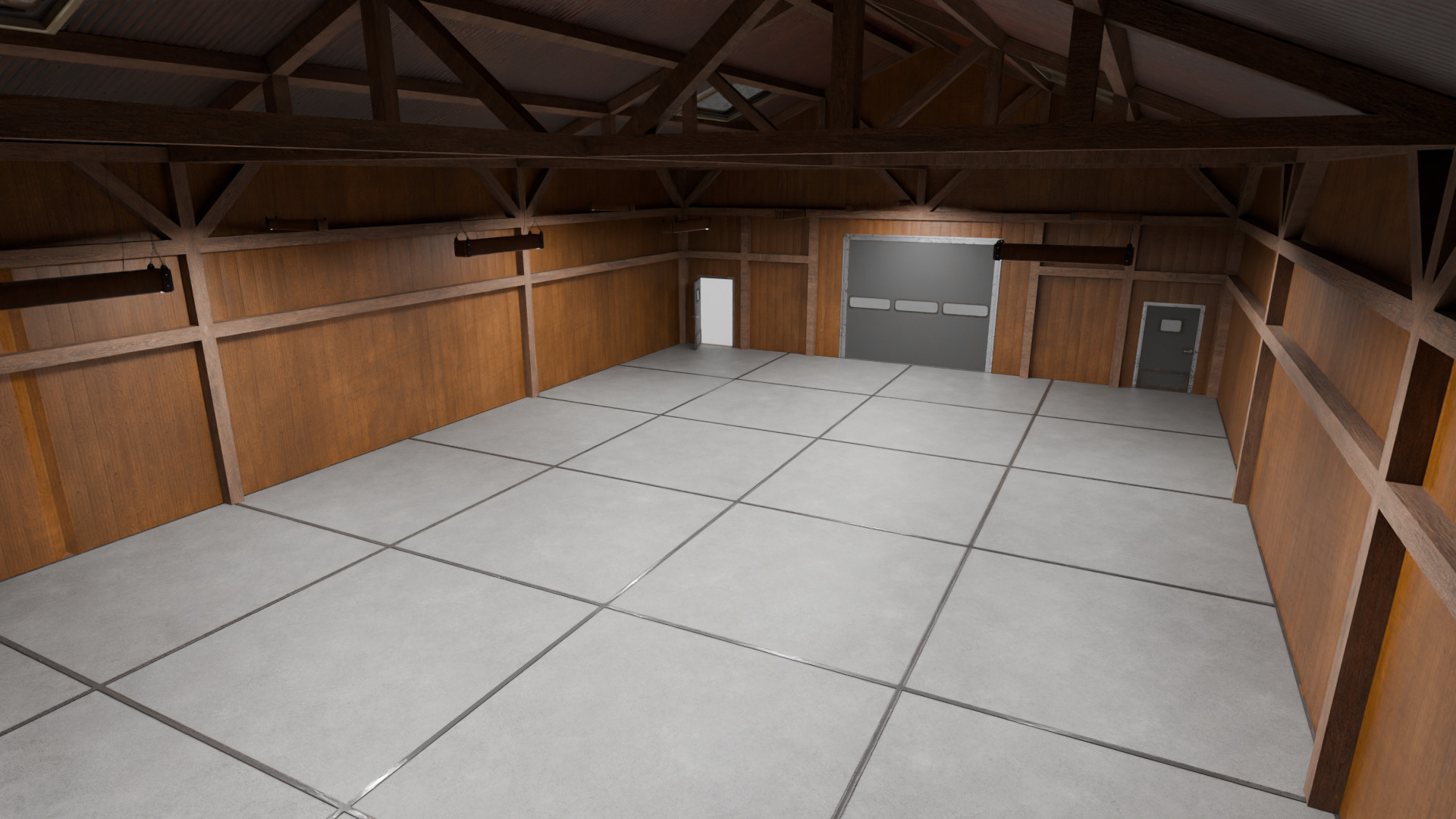 Rural Industrial Structures Pack Low-poly 3D model_14