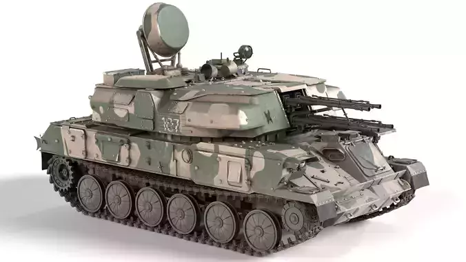 ZSU 23 4 Shilka Self Propelled Anti Aircraft Gun