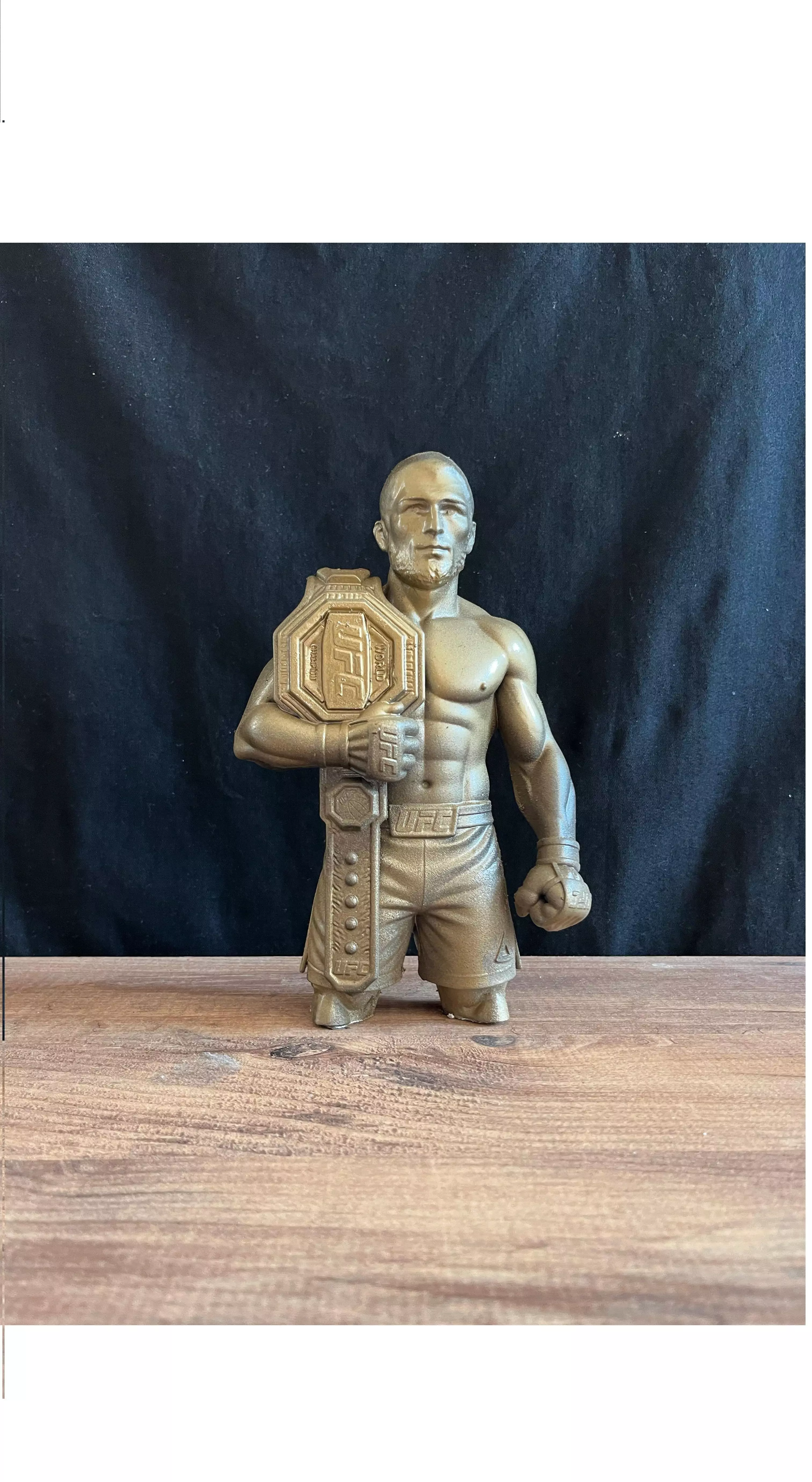 Khabib Nurmagomedov UFC Champion Figurine 3D Printable Model STL 3D print model