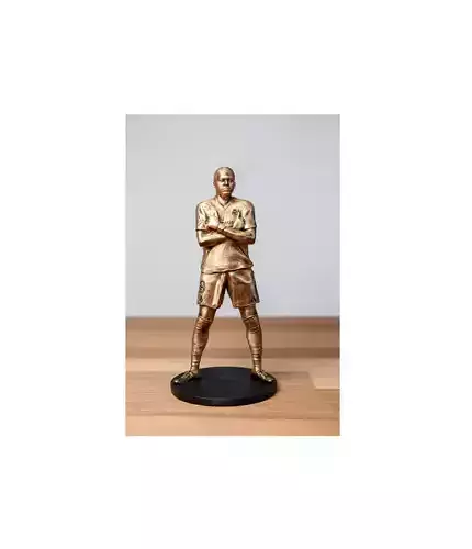Kylian Mbappe Celebration Pose 3D Printable Figurine STL 3D print model