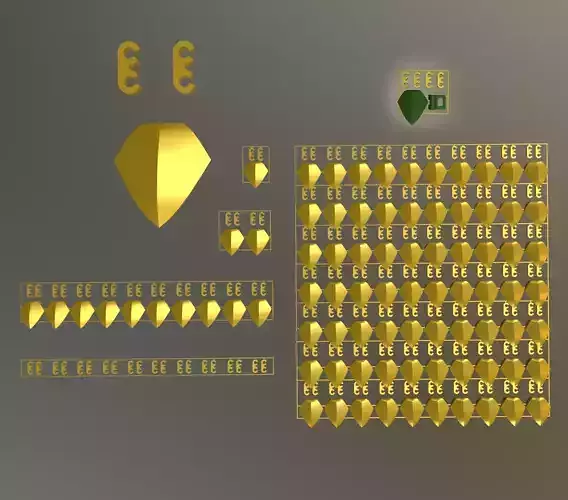 Modular Dragon Scale Armor  3D Printable Set