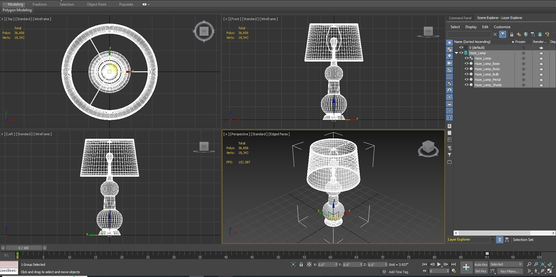 Arteriors Haze Lamp 17838-208 3D model_8