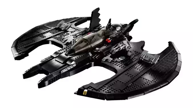 TwindBricks3D - 76161 1989 Batwing 3D print model