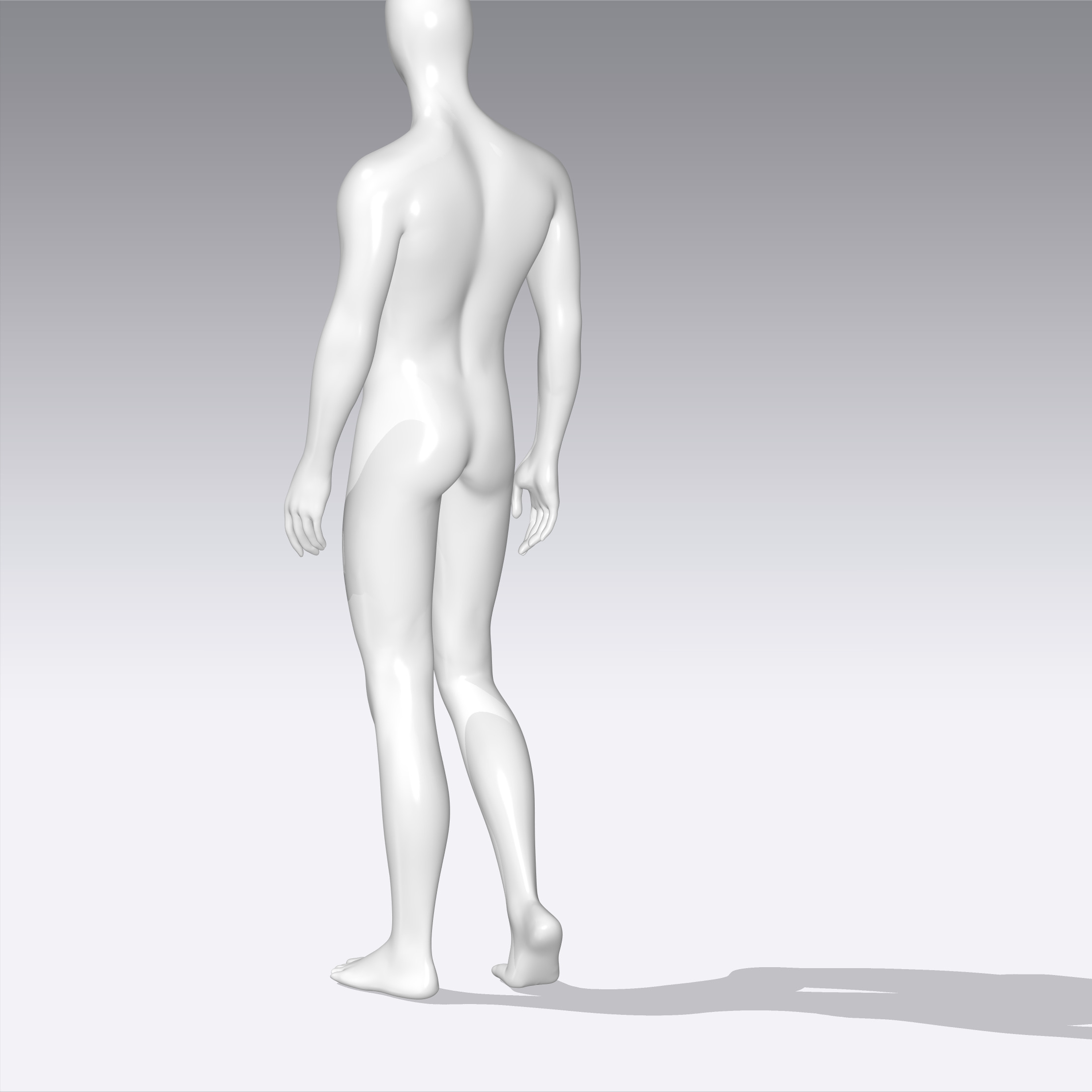 Male mannequin Clo3d high poly 3D model_14