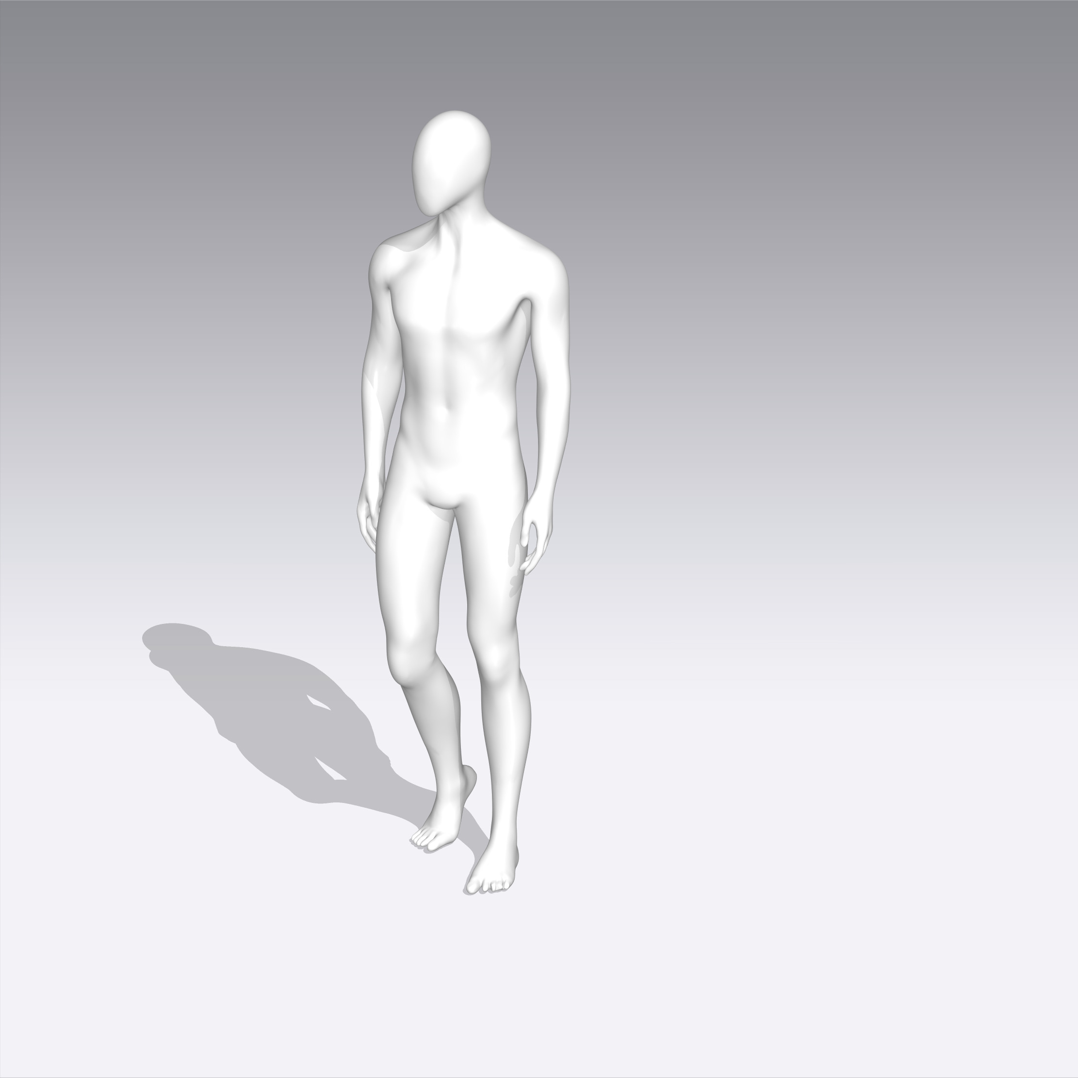 Male mannequin Clo3d high poly 3D model_12