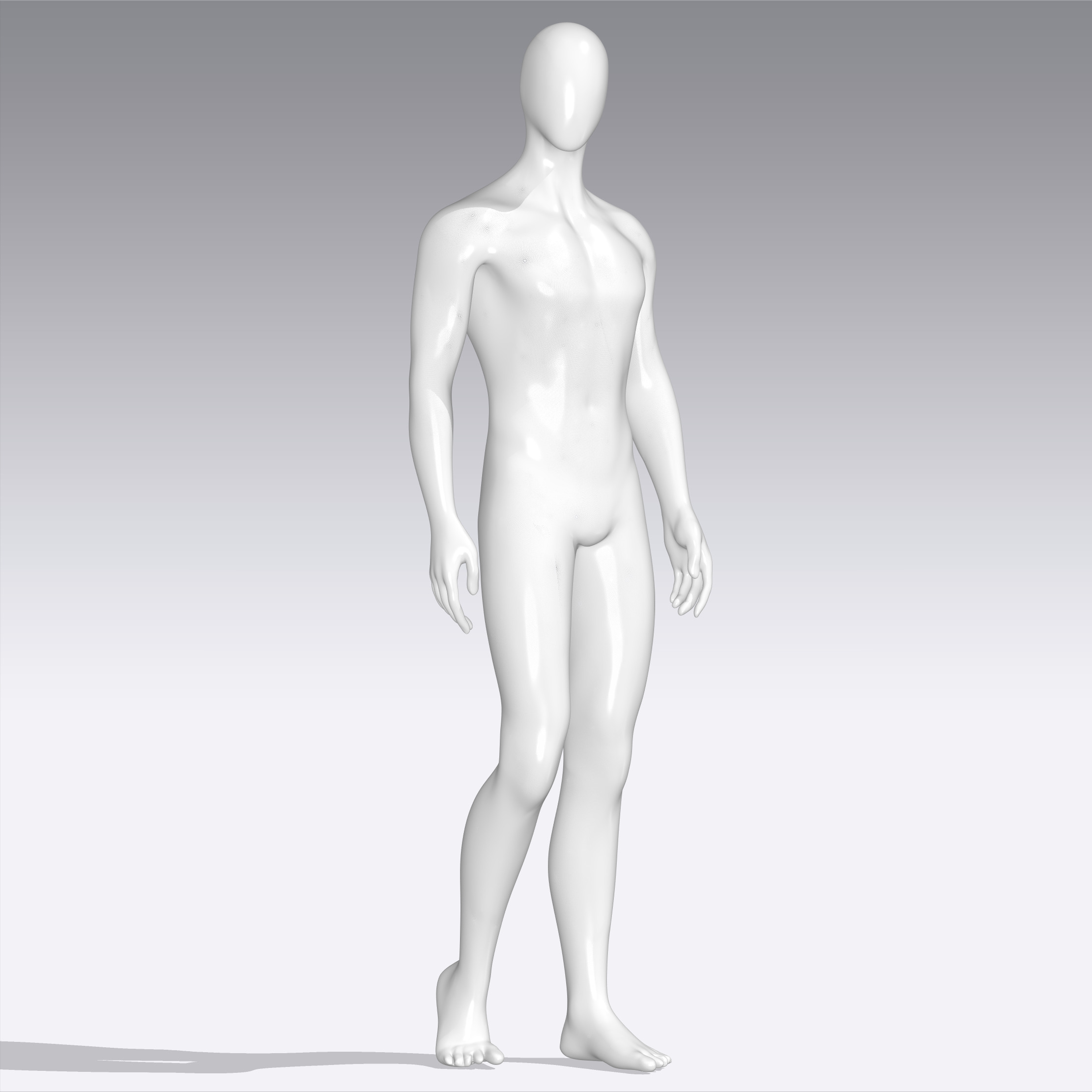 Male mannequin Clo3d high poly 3D model_22