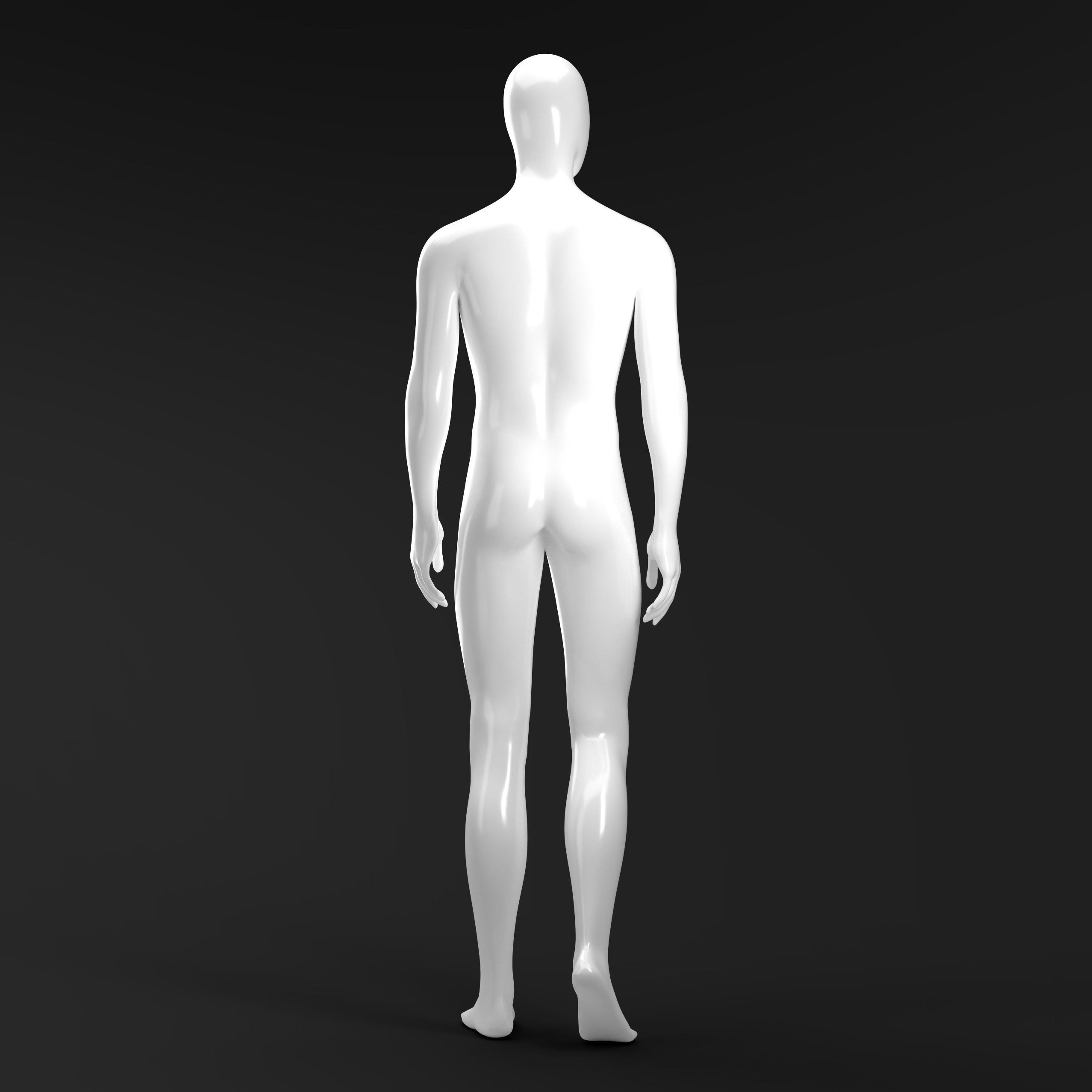 Male mannequin Clo3d high poly 3D model_4
