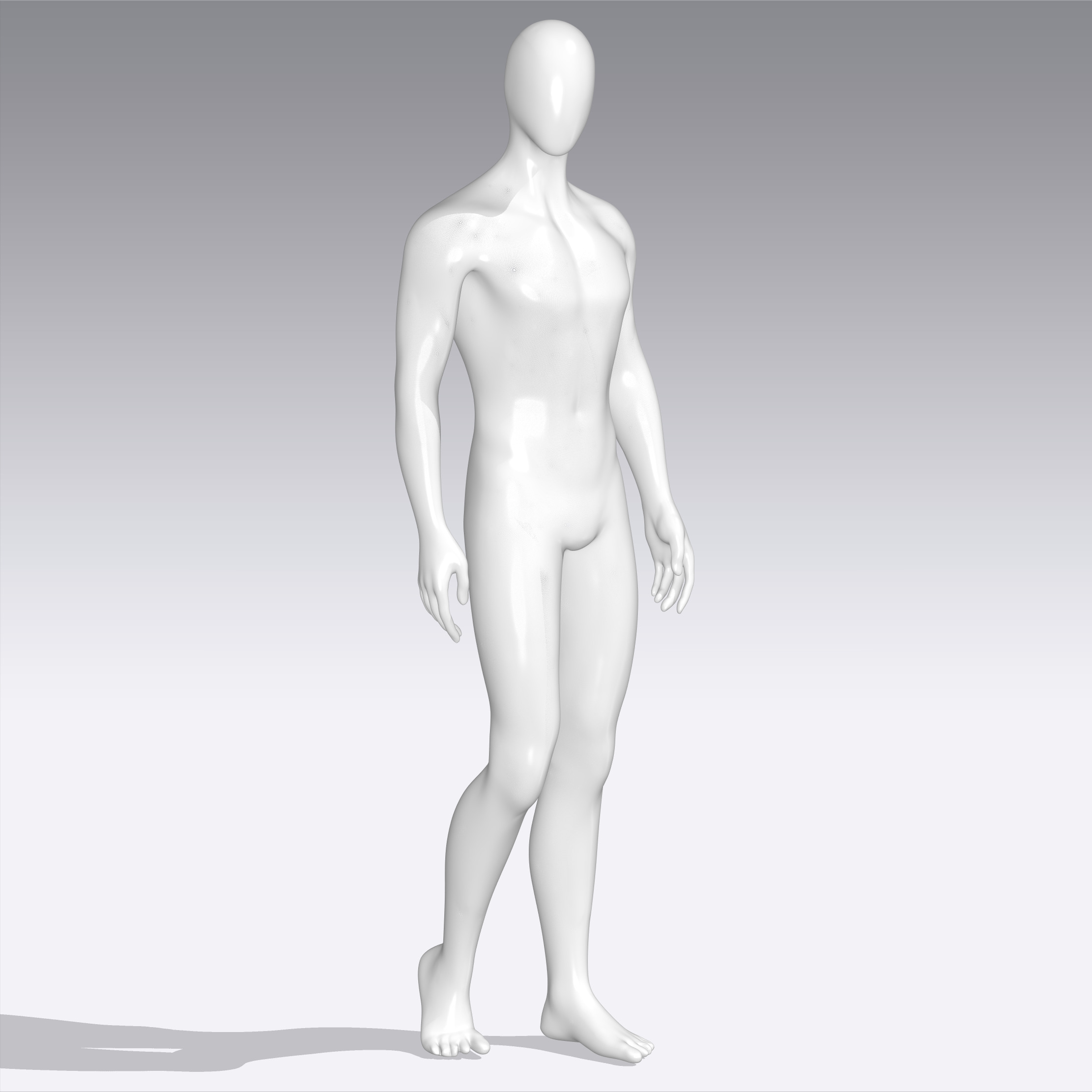 Male mannequin Clo3d high poly 3D model_18