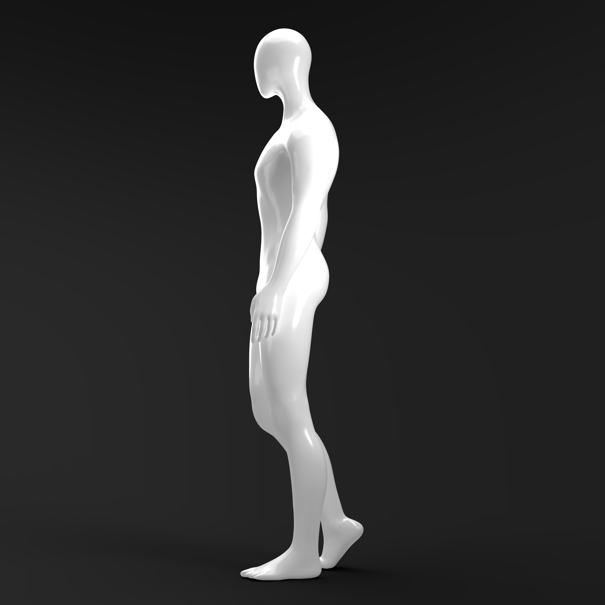 Male mannequin Clo3d high poly 3D model_6
