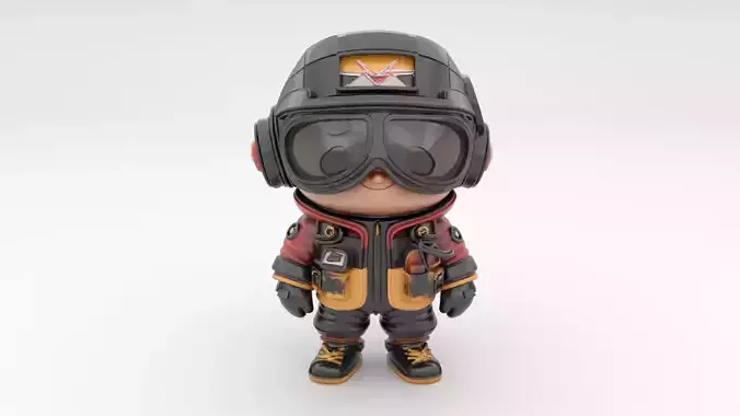 Lil Aviator 3D print model