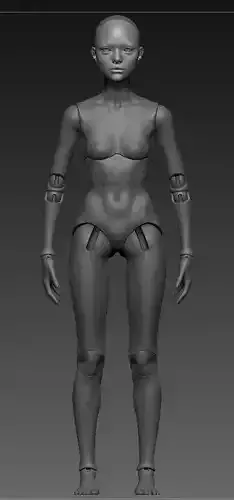 BJD with skinny body