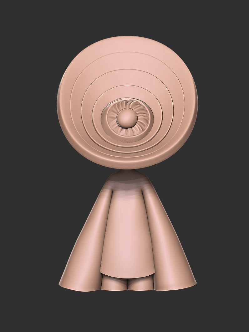 Vietnamese Chibi Girl in Ao Dai 3D Print Model 3D print model_5