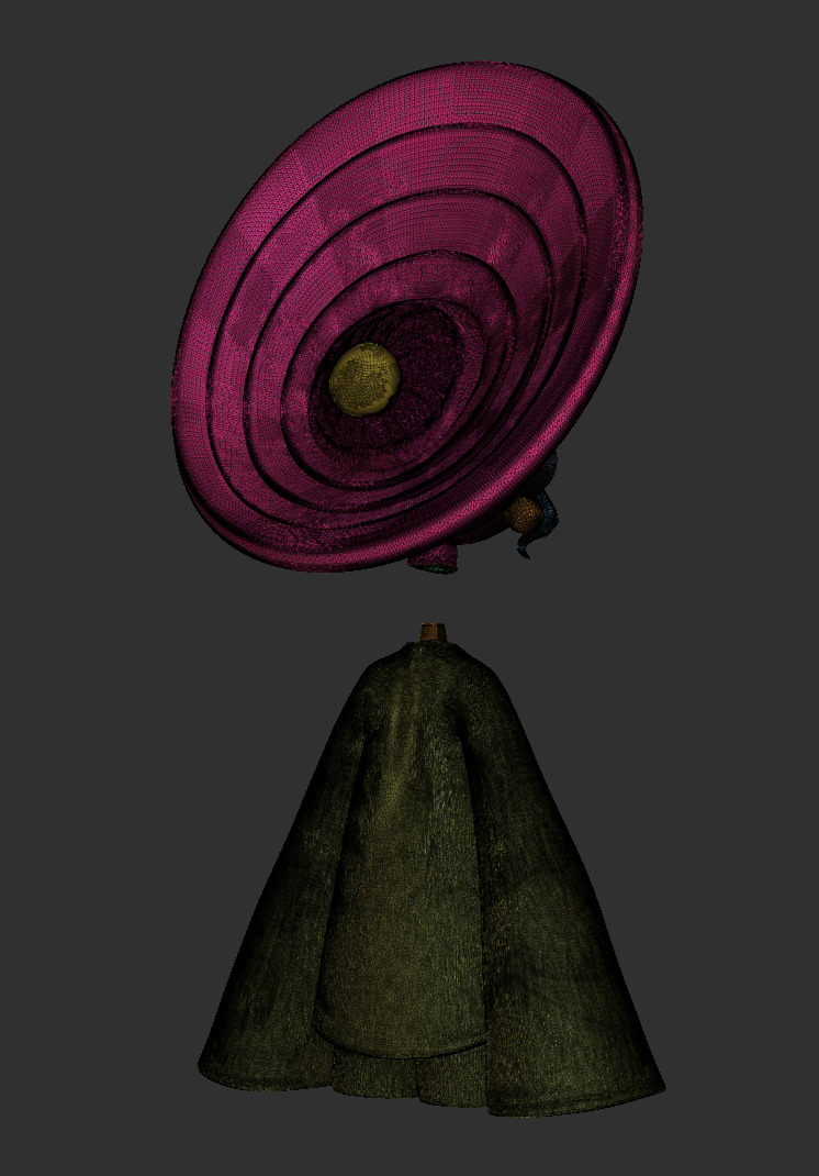 Vietnamese Chibi Girl in Ao Dai 3D Print Model 3D print model_9