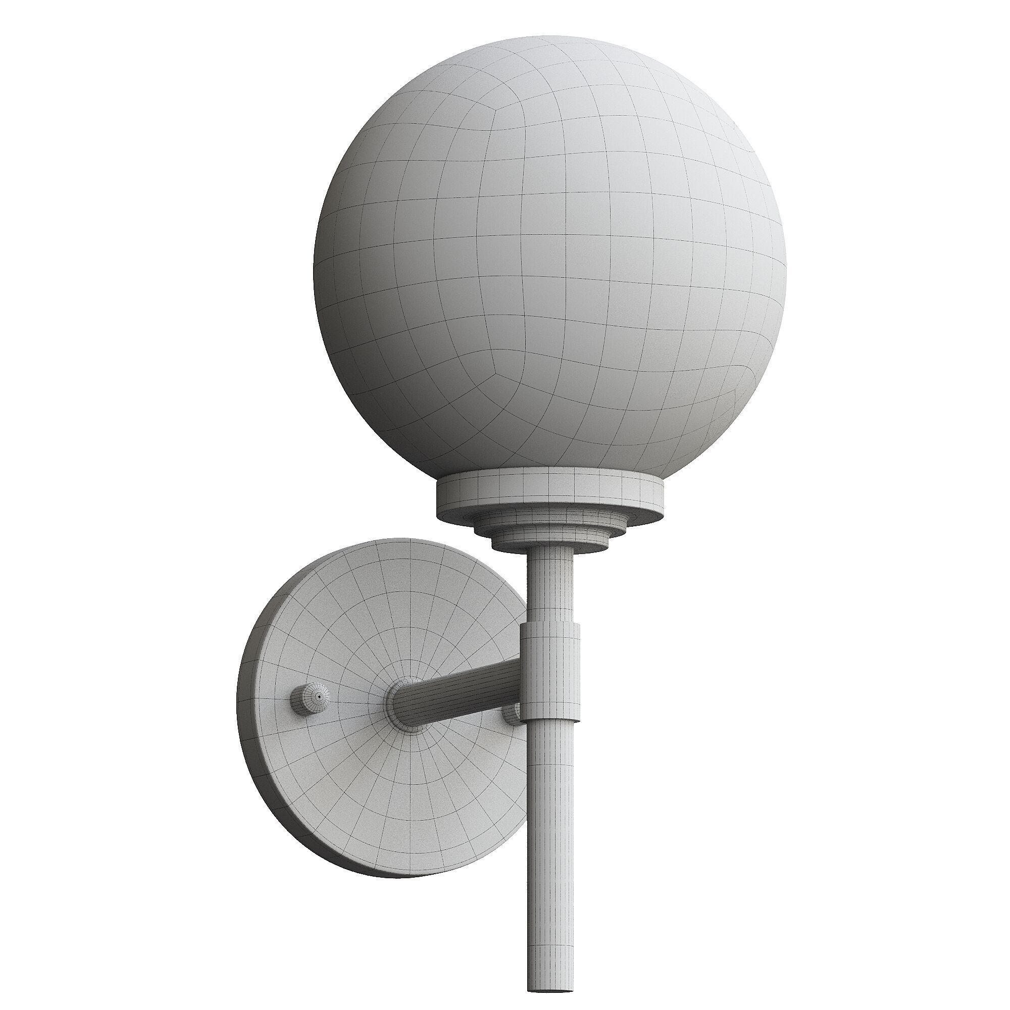 Anslo Bath Wall Sconce 3D model_2