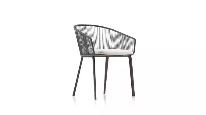 DEDON RILLY ARMCHAIR 3D model