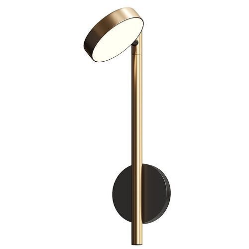  Applique murale ronde simple en metal italienne M557 3D model