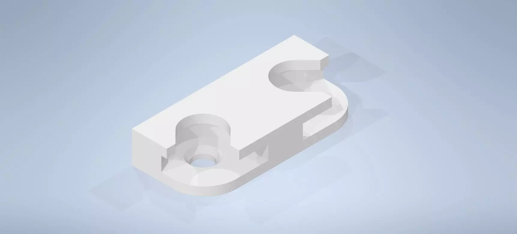 IKEA STALL Shoe Storage Hinge 110364 3D model