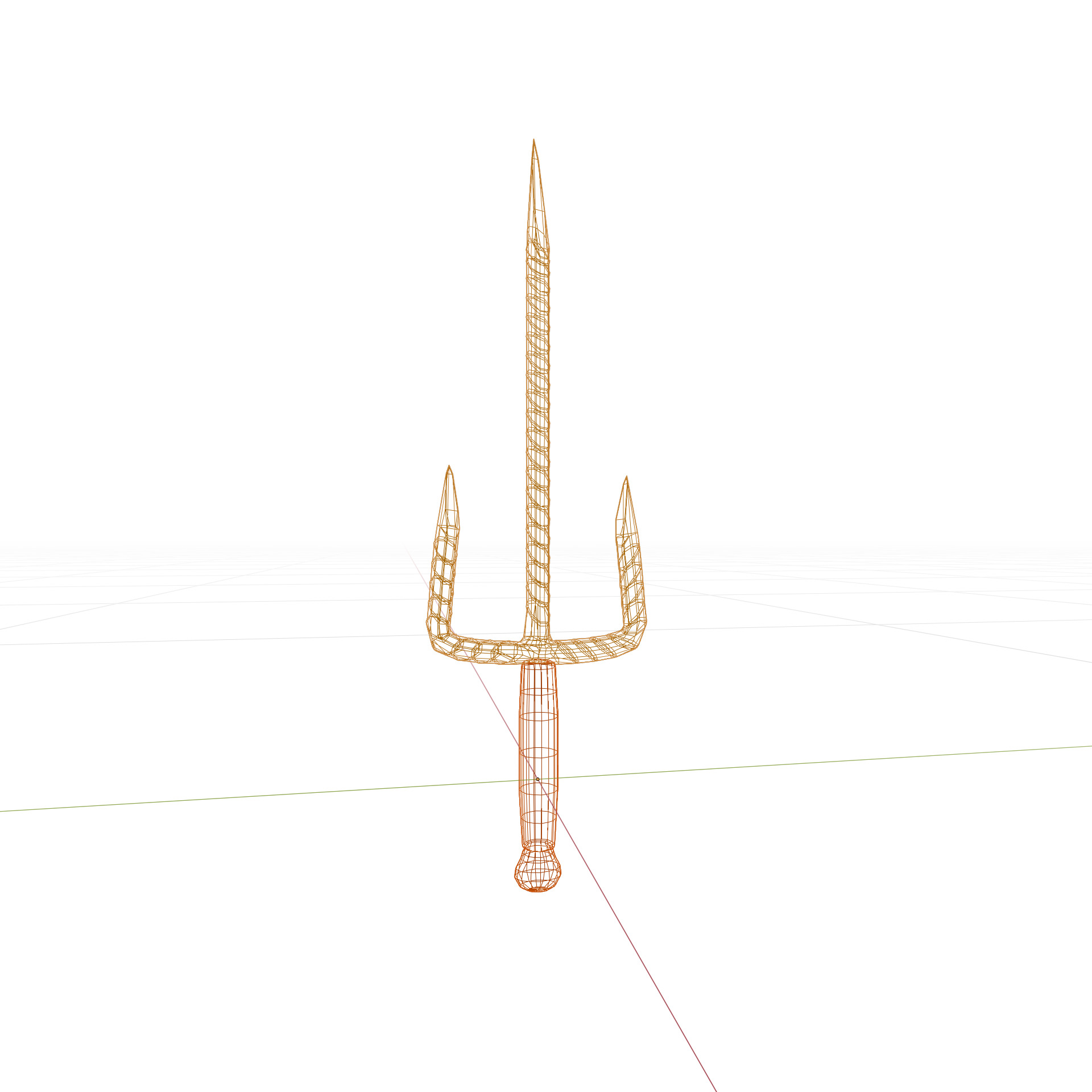 Rebar sai Low-poly 3D model_6
