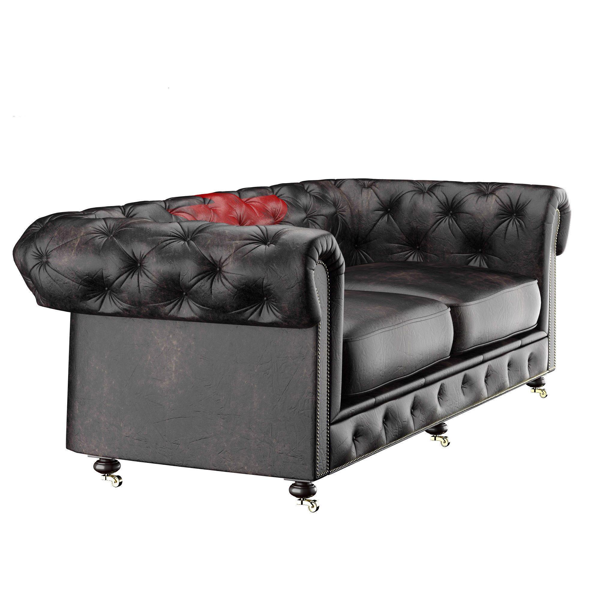 Sofa Andrew Martin Rebel Mao Red Star 3D model_1